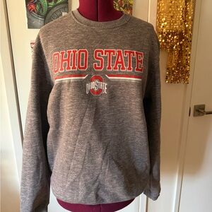 Ohio State Men's Crewneck Sweater - Heathered Gray